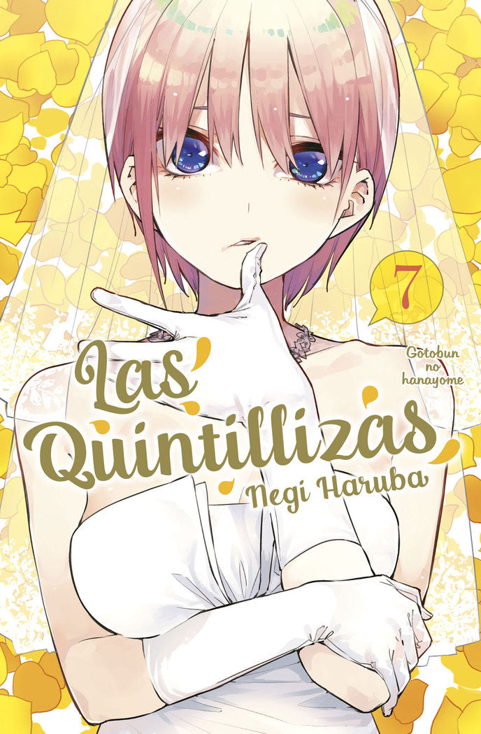 LAS QUINTILLIZAS 7, de NEGI HARUBA | portada del libro