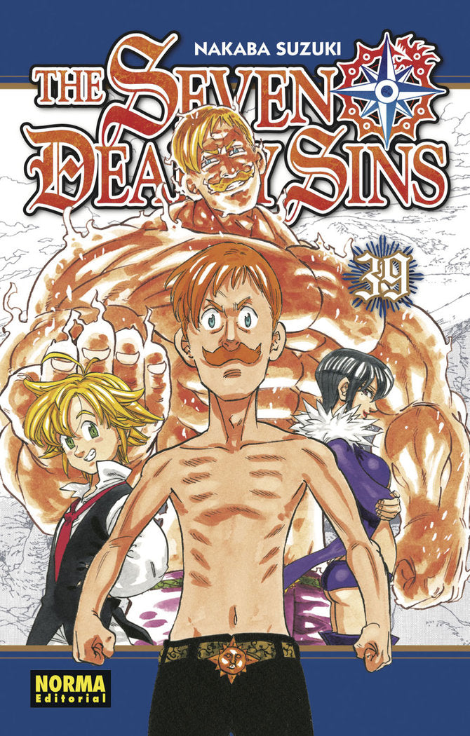 THE SEVEN DEADLY SINS 39, de NAKABA SUZUKI | portada del libro