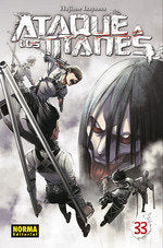 ATAQUE A LOS TITANES 33, de HAJIME ISAYAMA | portada del libro