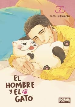 EL HOMBRE Y EL GATO 02, de UMI SAKURAI | portada del libro