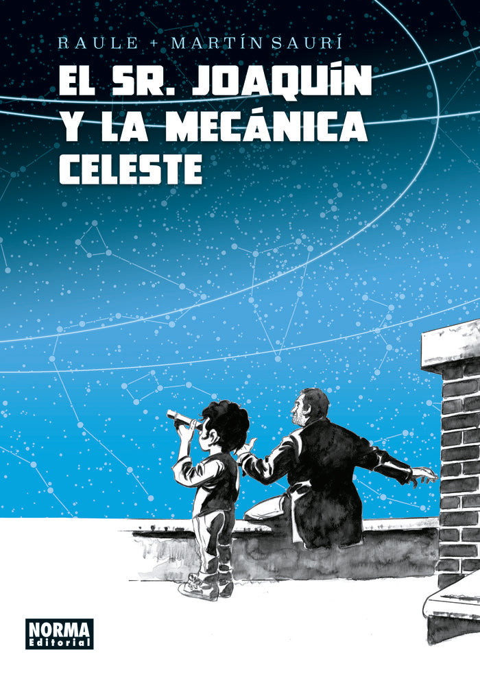 EL SEÑOR JOAQUIN Y LA MECANICA CELESTE, de RAULE | portada del libro
