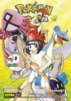 POKEMON SOL Y LUNA 02, de HIDENORI KUSAKA#SATOSHI YAMAMOTO | portada del libro
