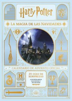 HARRY POTTER: LA MAGIA DE LAS NAVIDADES. EL CALENDARIO DE ADVIENTO OFICIAL 2021, de HARRY POTTER | portada del libro