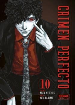CRIMEN PERFECTO 10, de ARATA MIYATSUKI-YUUYA KANZAKI | portada del libro