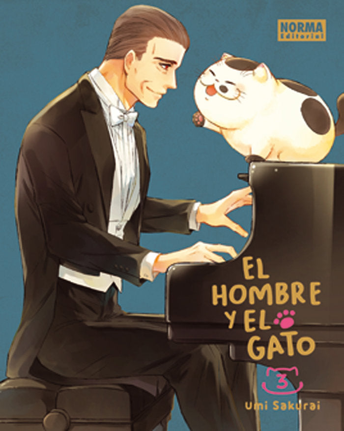 EL HOMBRE Y EL GATO 03, de UMI SAKURAI | portada del libro