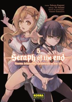SERAPH OF THE END 05: GUREN ICHINOSE, CATASTROFE A LOS 16, de YO ASAMI, TAKAYA KAGAMI | portada del libro