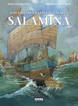 LAS GRANDES BATALLAS NAVALES 11. SALAMINA, de JEAN YVES DELITTE | portada del libro