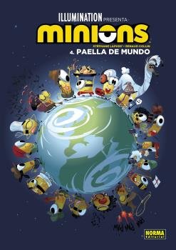 LOS MINIONS 4, de LAPUSS- COLLIN | portada del libro