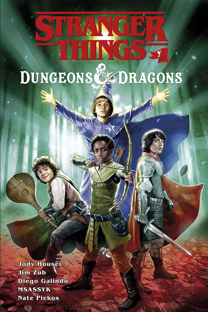 STRANGER THINGS Y DUNGEONS & DRAGONS, de JODY HOUSER | portada del libro