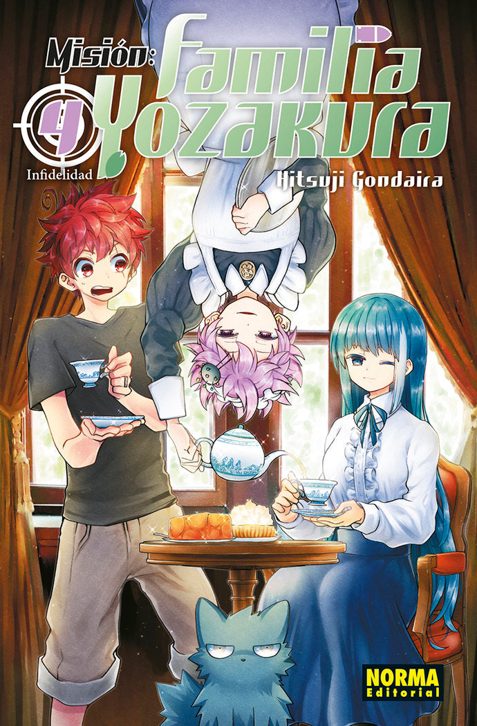 MISION FAMILIA YOZAKURA 4, de HITSUJI GONDAIRA | portada del libro