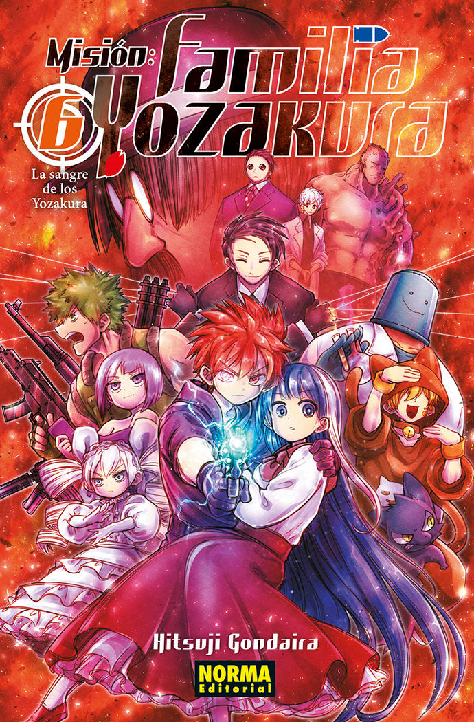 MISION FAMILIA YOZAKURA 6, de HITSUJI GONDAIRA | portada del libro