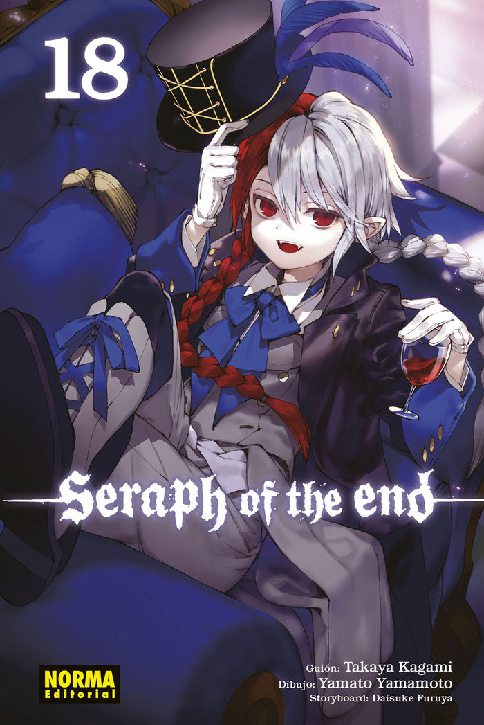 SERAPH OF THE END 18, de KAGAMI | portada del libro