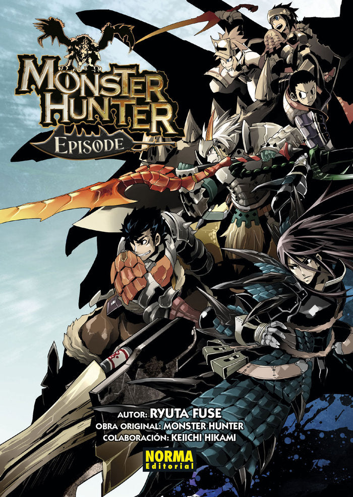 MONSTER HUNTER EPISODE 1 A 3 (PACK), de RYOTA FUSE | portada del libro