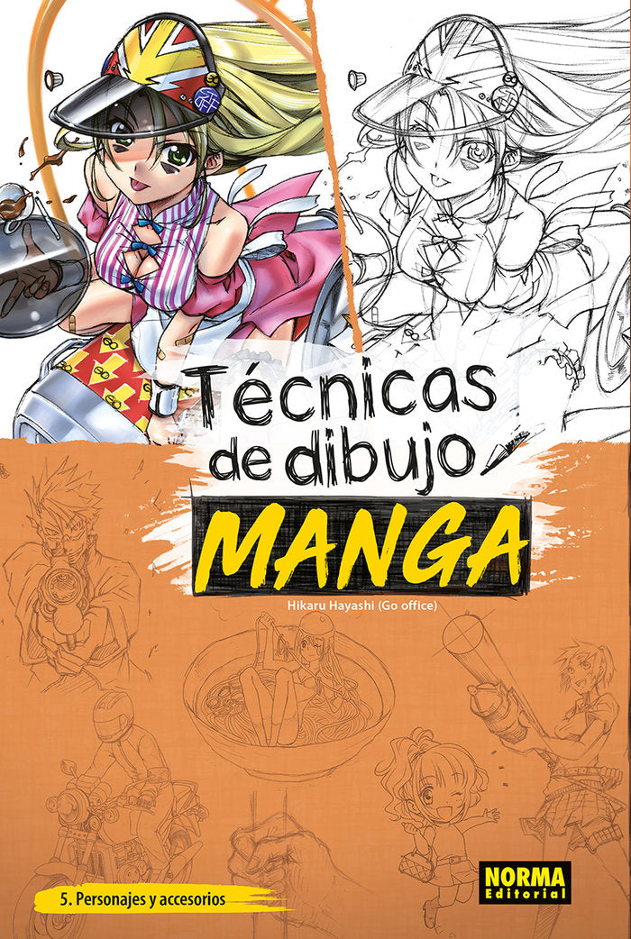 TECNICAS DE DIBUJO MANGA 05, de AYASHI | portada del libro