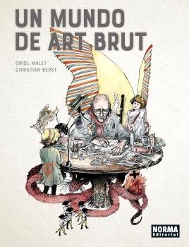 UN MUNDO DE ART BRUT, de MALET | portada del libro