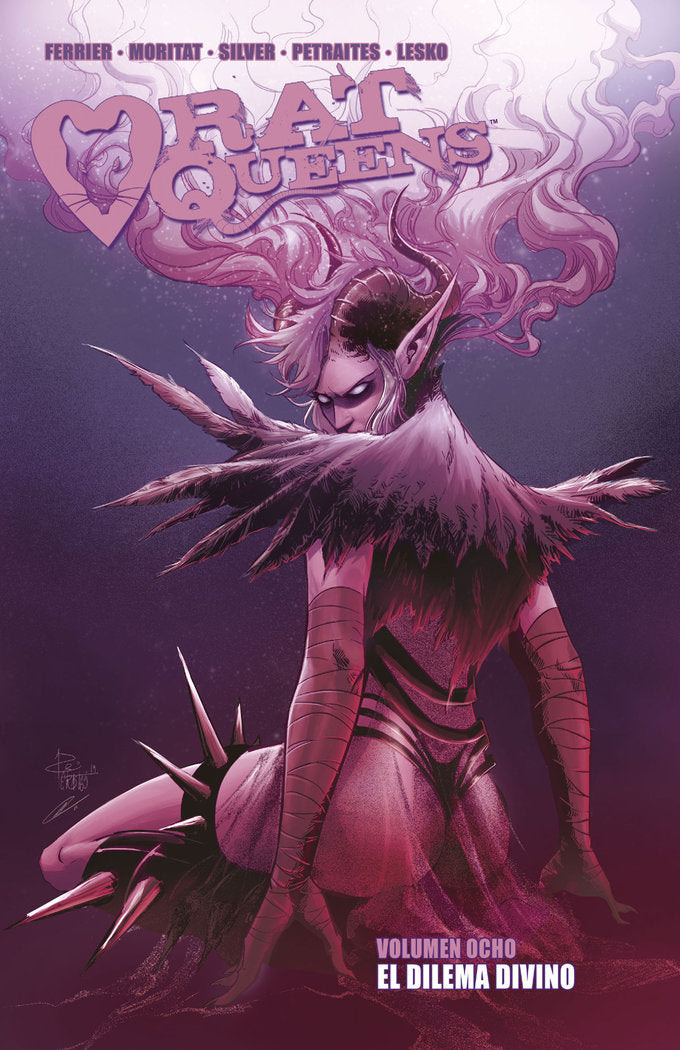 RAT QUEENS 8. EL DILEMA DIVINO, de FERRIER | portada del libro