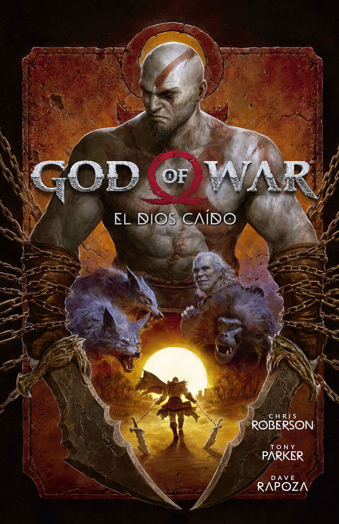 GOD OF WAR 2. EL DIOS CAIDO, de CHRIS ROBERSON | portada del libro