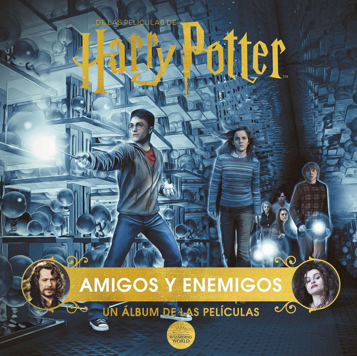 HARRY POTTER AMIGOS Y ENEMIGOS UN ALBUM DE LAS PELICULAS, de JODY REVENSON | portada del libro