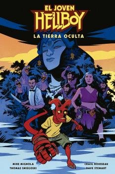 EL JOVEN HELLBOY: LA ISLA ESCONDIDA, de MIKE MIGNOLA | portada del libro