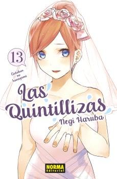 LAS QUINTILLIZAS 13, de NEGI HARUBA | portada del libro