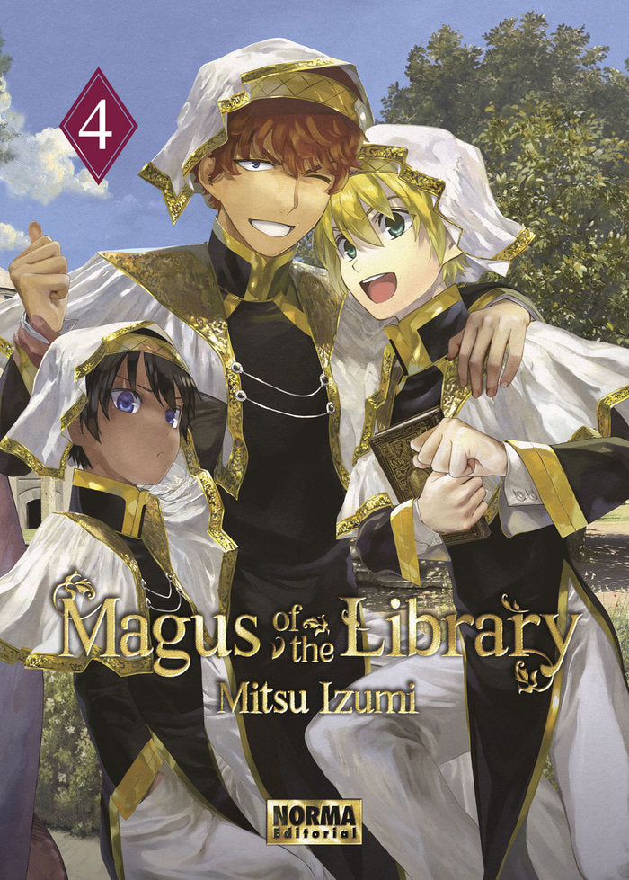 MAGUS OF THE LIBRARY 04, de MITSU IZUMI | portada del libro