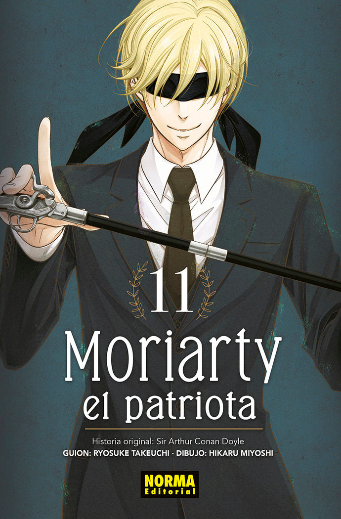 MORIARTY EL PATRIOTA 11, de RYOSUKE TAKEUCHI#HIKARU MIYOSHI | portada del libro