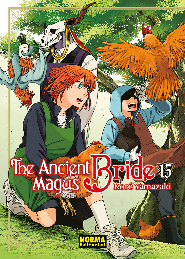 THE ANCIENT MAGUS BRIDE 15, de KORE YAMAZAKI | portada del libro