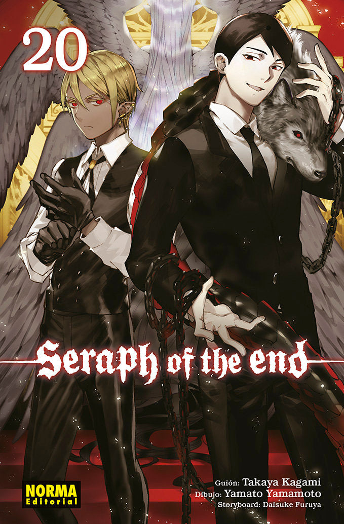 SERAPH OF THE END 20, de KAGAMI | portada del libro