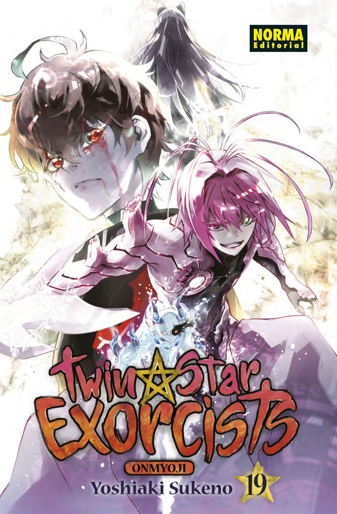 TWIN STAR EXORCISTS: ONMYOUJI 19, de YOSHIAKI SUKENO | portada del libro