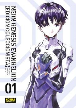 NEON GENESIS EVANGELION 01. ED. COLECCIONISTA, de YOSHIYUKI SADAMOTO#KHARA | portada del libro