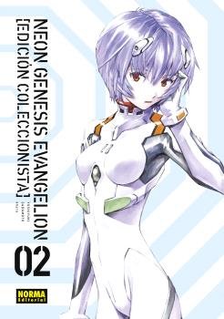 NEON GENESIS EVANGELION 02. ED. COLECCIONISTA, de YOSHIYUKI SADAMOTO#KHARA | portada del libro