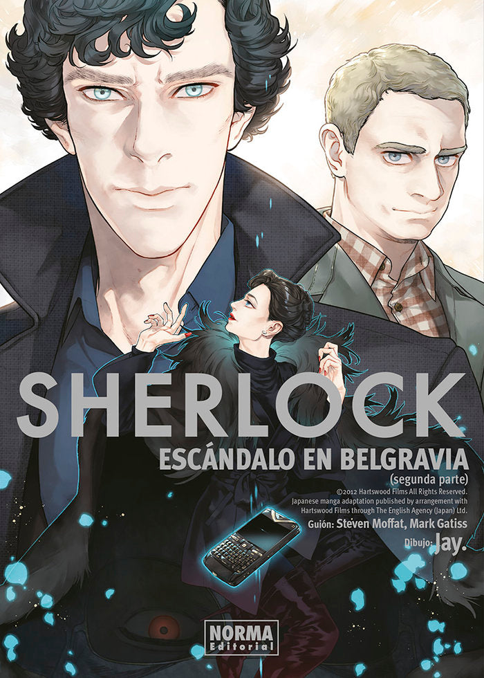 SHERLOCK. ESCANDALO EN BELGRAVIA 2, de JAY-MOFFAT-GATISS | portada del libro
