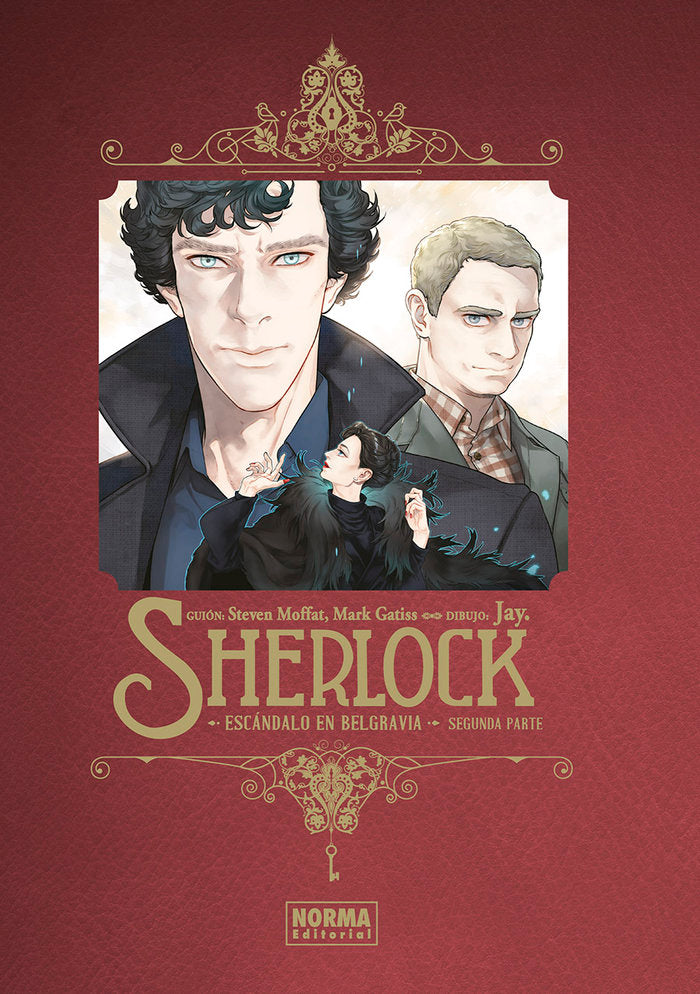 SHERLOCK. DELUXE. ESCANDALO EN BELGRAVIA 2, de JAY-MOFFAT-GATISS | portada del libro