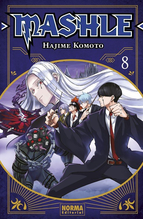 MASHLE 08, de HAJIME KOMOTO | portada del libro