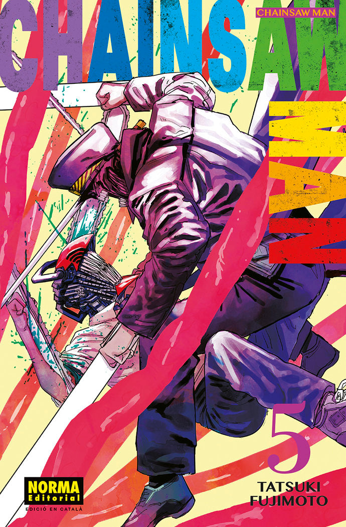 CHAINSAW MAN 05 CATALA, de TATSUKI FUJIMOTO | portada del libro