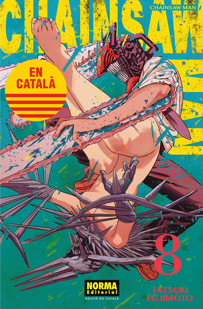 CHAINSAW MAN 08 CATALA, de TATSUKI FUJIMOTO | portada del libro