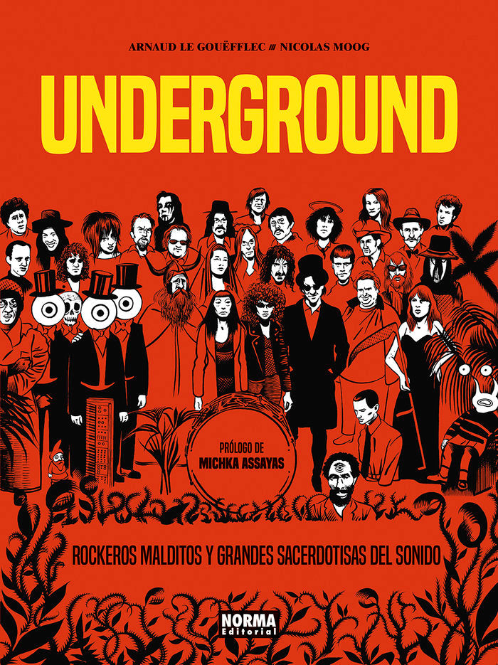 UNDERGROUND., de ARNAUD LE GOUEFFLEC#NICOLAS MOOG | portada del libro