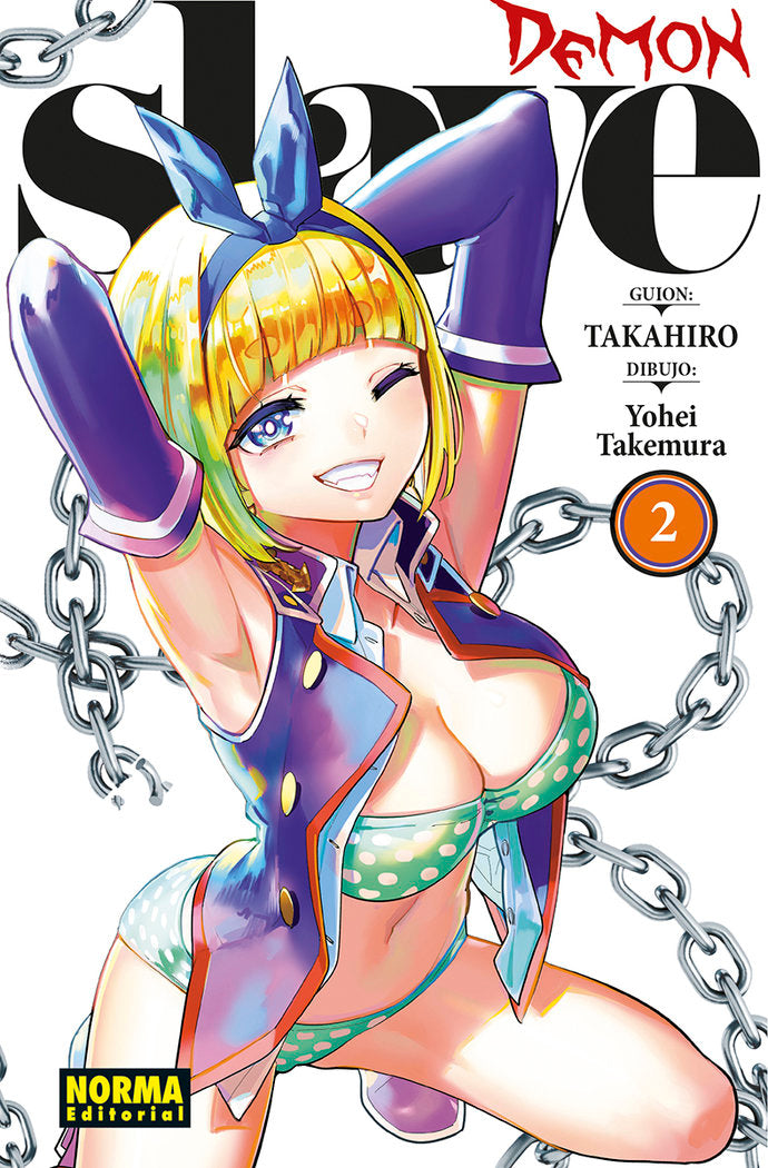 DEMON SLAVE 02, de TAKAHARO | portada del libro