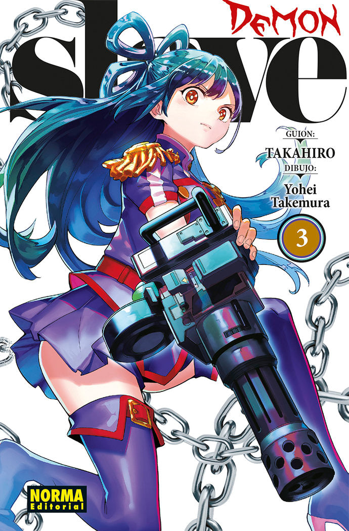 DEMON SLAVE 03, de TAKAHARO | portada del libro