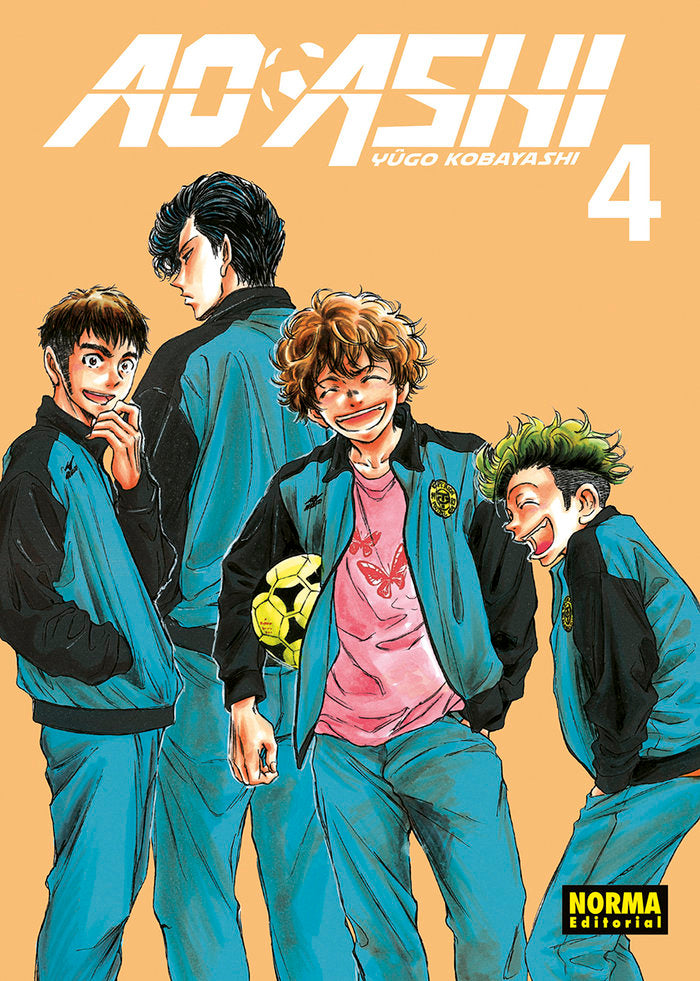 AO ASHI 04, de YUGO KOBAYASHI | portada del libro