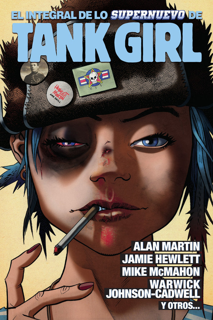 EL INTEGRAL DE LO SUPERNUEVO DE TANK GIRL, de AA.VV. | portada del libro