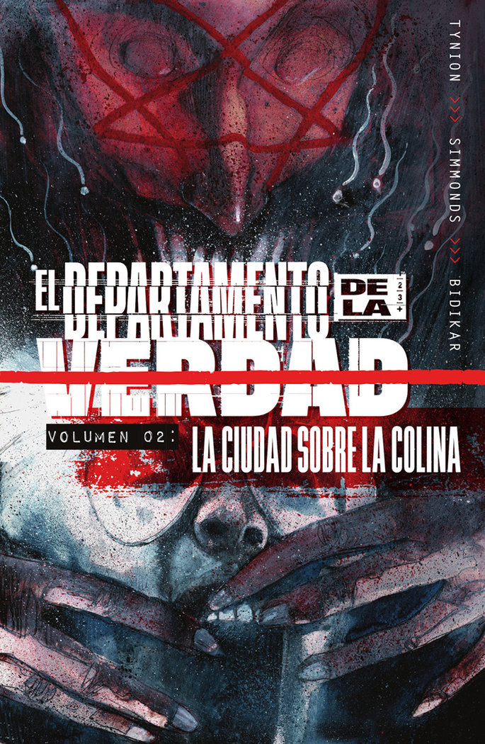 EL DEPARTAMENTO DE LA VERDAD 2. LA CIUDAD SOBRE LA COLINA, de JAMES TYNION IV | portada del libro