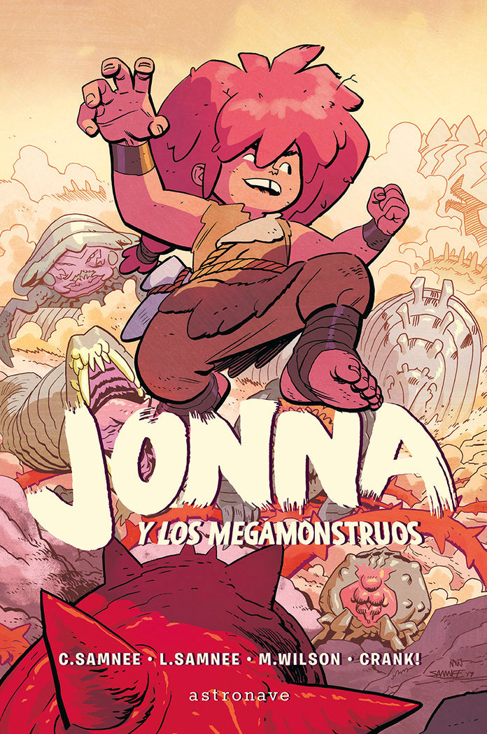 JONNA Y LOS MEGAMONSTRUOS 1, de C SAMNEE | portada del libro