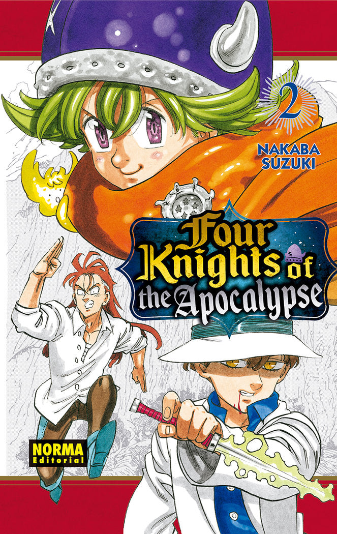 FOUR KNIGHTS OF THE APOCALYPSE 02, de NAKABA SUZUKI | portada del libro