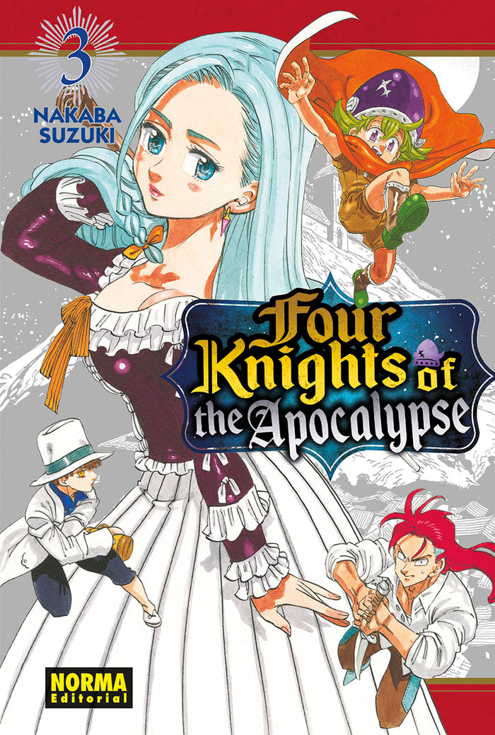 FOUR KNIGHTS OF THE APOCALYPSE 03, de NAKABA SUZUKI | portada del libro