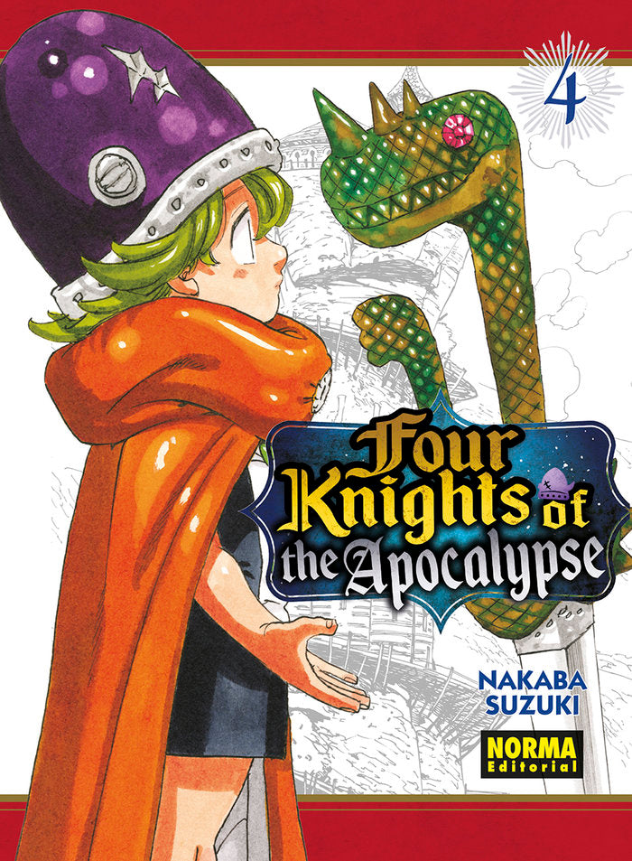 FOUR KNIGHTS OF THE APOCALYPSE 04, de NAKABA SUZUKI | portada del libro