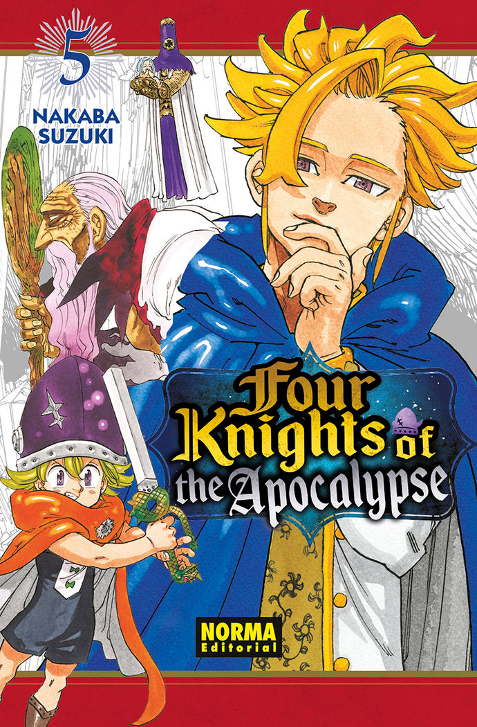 FOUR KNIGHTS OF THE APOCALYPSE 05, de NAKABA SUZUKI | portada del libro