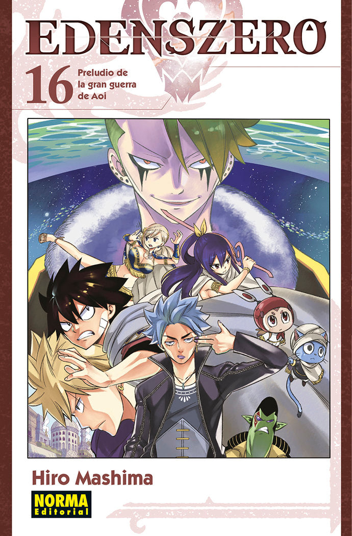 EDENS ZERO 16, de HIRO MASHIMA | portada del libro