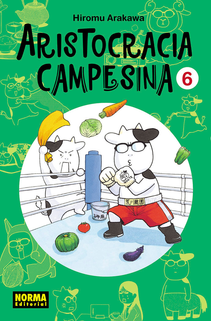 ARISTOCRACIA CAMPESINA 06, de ARAKAWA, HIROMU | portada del libro