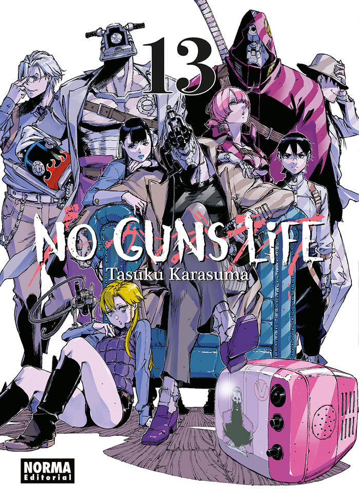NO GUNS LIFE 13, de TASUKU KARASUMA | portada del libro